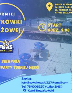 Turniej Siatkówki Plażowej Mężczyzn